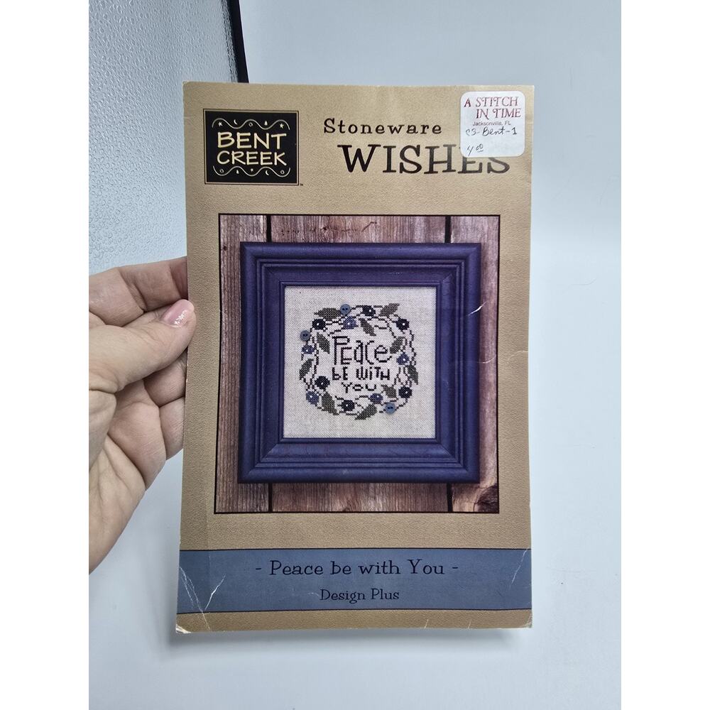 Bent Creek PEACE BE WITH YOU Cross Stitch Chart
